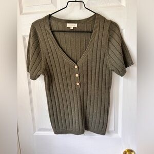 Promesa short sleeve sweater top